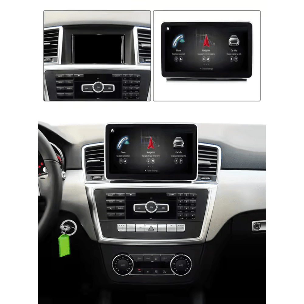 Mercedes ML GL GLE GLS 2011 - 2019 W166 X166 Android 15 Autoradio CarPlay & Android Auto NTG 4.0 4.5 5.0 - toptaktil