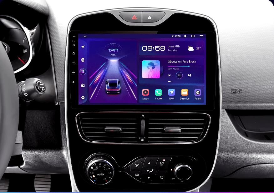 Renault Clio 4 | 2012 - 2021 | Android 15 Autoradio | Apple CarPlay | Android Auto - toptaktil
