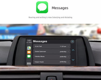 Apple CarPlay sans fil | Rétrofit pour BMW | Android Auto | Décodeur | Intégration - toptaktil