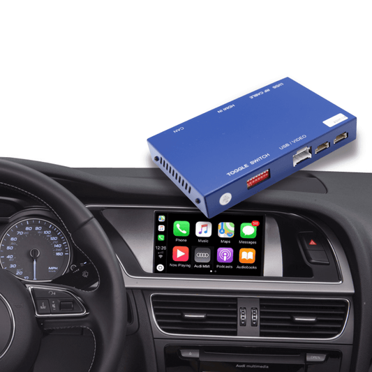 Apple CarPlay sans fil | Rétrofit pour Audi | Android Auto | Décodeur | Intégration - toptaktil