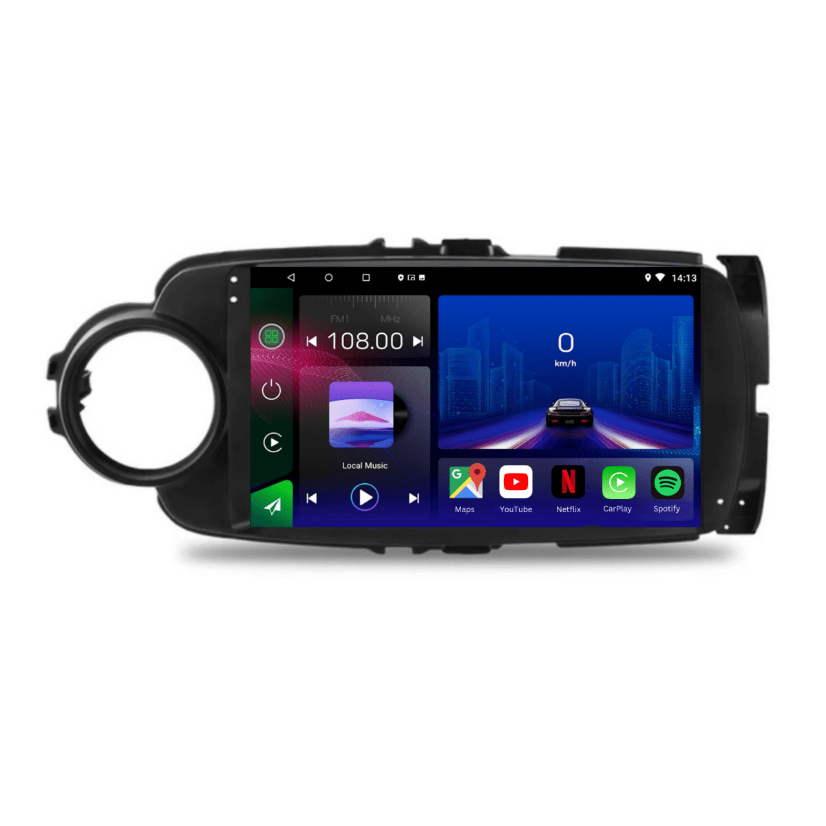 Toyota Yaris | 2012 - 2017 | Android 15 Autoradio | Apple CarPlay | Android Auto - toptaktil