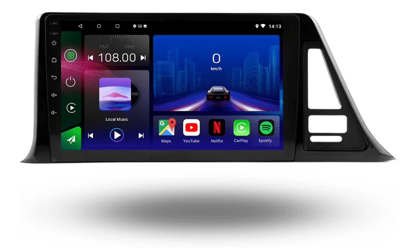TOPTAKTILToyota CH - R | 2016 - 2019 | Android 15 Autoradio | Apple CarPlay | Android Auto