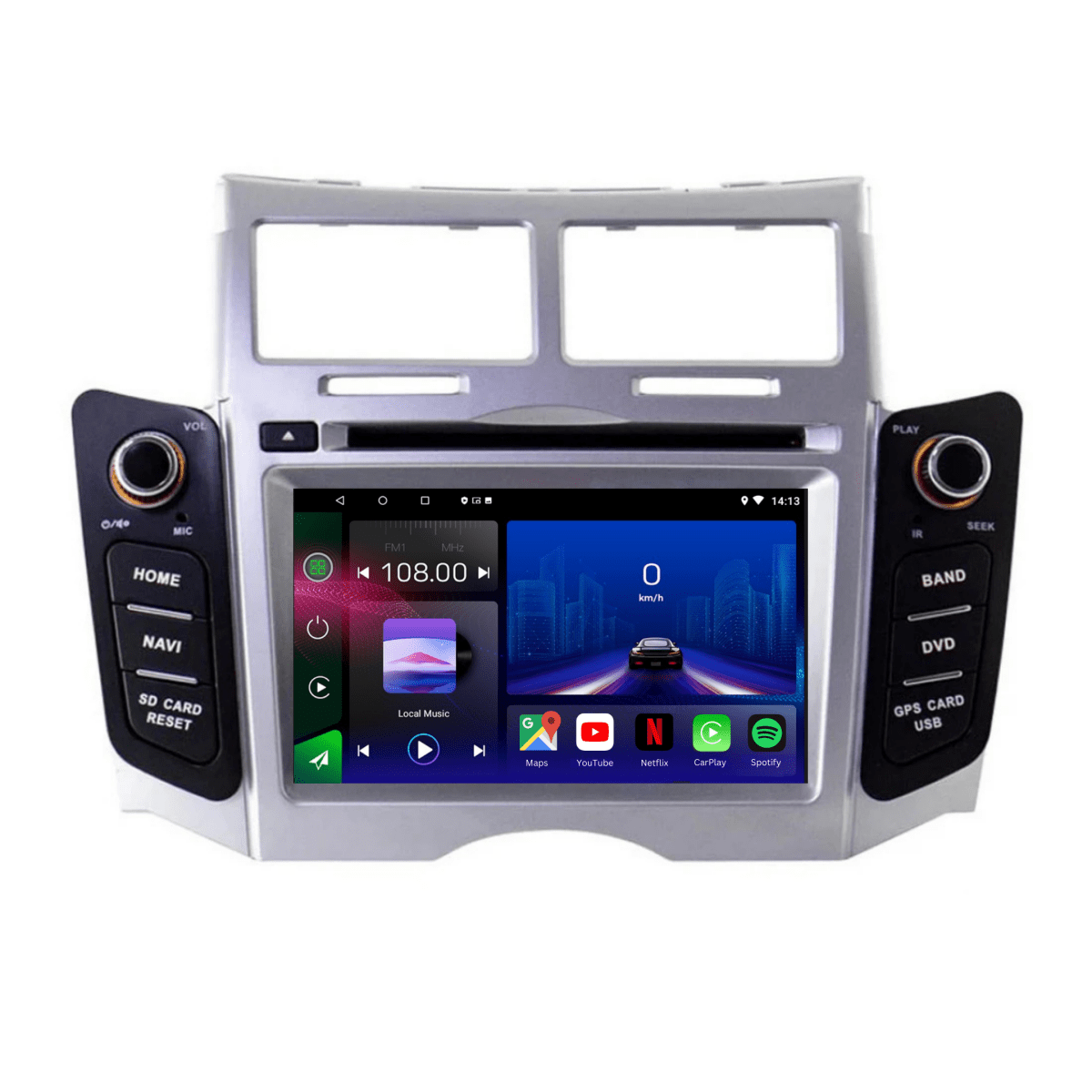 Toyota Yaris | 2005 - 2012 | Android 15 Autoradio | Apple CarPlay | Android Auto - toptaktil