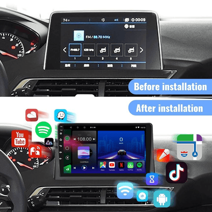 Peugeot 3008 | 4008 | 5008 | 2017 - 2022 | Android 15 Autoradio | Apple CarPlay | Android Auto - toptaktil