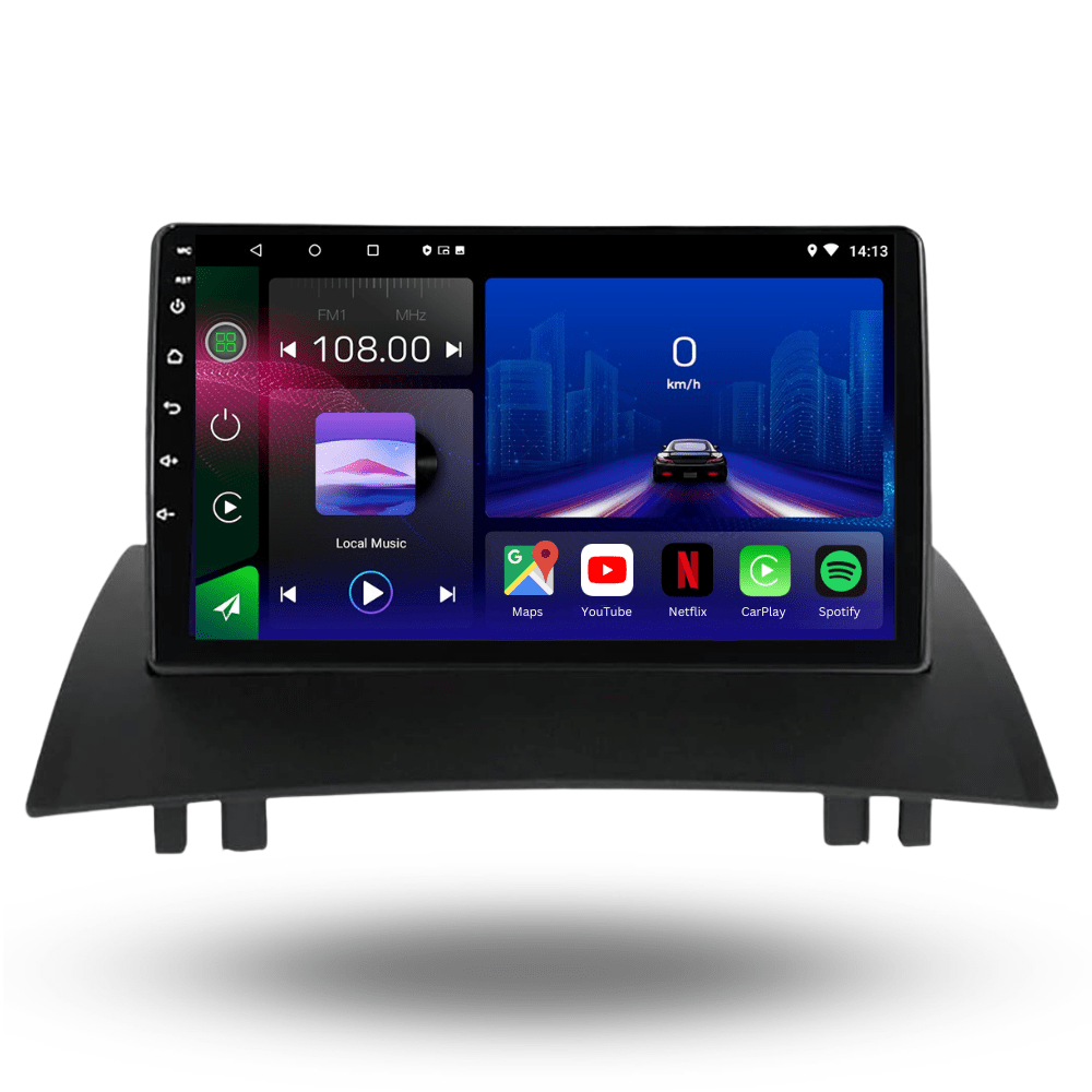 Renault Megane 2 | 2002 - 2009 | Android 15 Autoradio | Apple CarPlay | Android Auto - toptaktil
