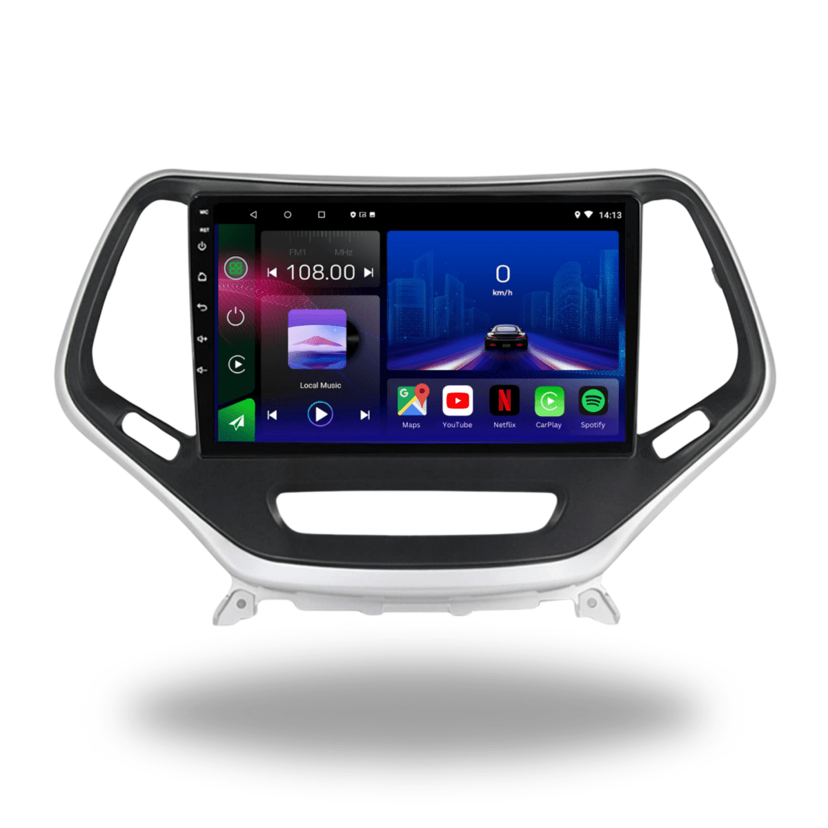 Jeep Cherokee | 2013 - 2018 | Android 15 Autoradio | Apple CarPlay | Android Auto - toptaktil