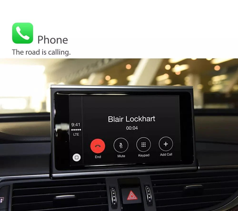 Apple CarPlay sans fil | Rétrofit pour Audi | Android Auto | Décodeur | Intégration - toptaktil