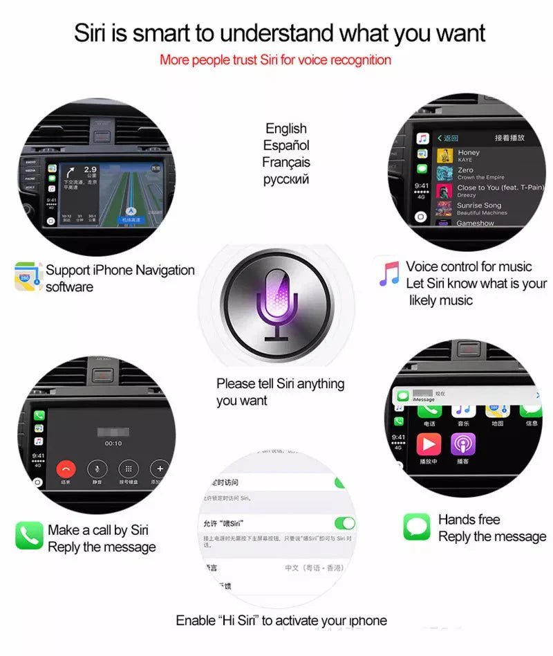 Apple CarPlay sans fil | Rétrofit pour BMW | Android Auto | Décodeur | Intégration - toptaktil