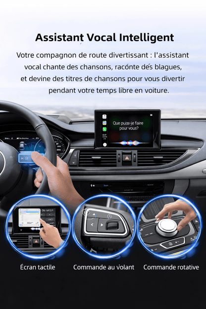 CarPlay Android Auto Decoder for Audi A6 (2012 - 2015) & A7 Q7 A8(2010 - 2018) MMI 3G - toptaktil