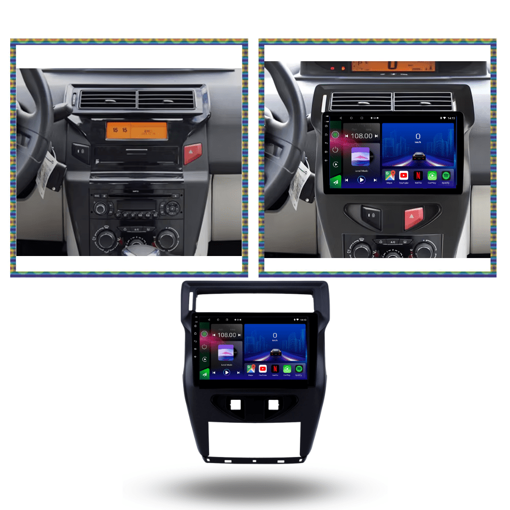 Citroen C4 | C - Quatre | C - Triunfo | 2012 - 2016 | Android 15 Autoradio | Apple CarPlay | Android Auto - toptaktil