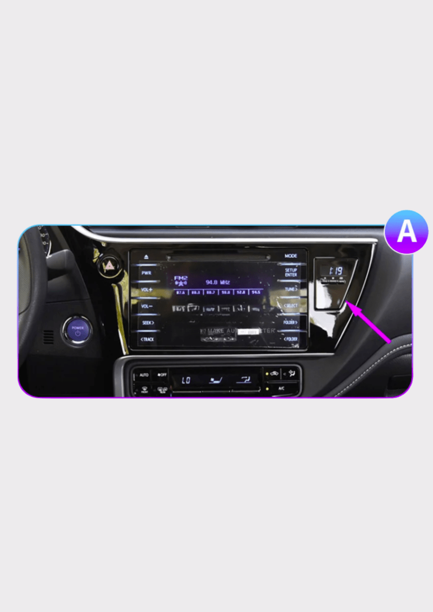 TOPTAKTILToyota | Corolla Auris | 2016 - 2019 | Android 15 Autoradio | Apple CarPlay | Android Auto