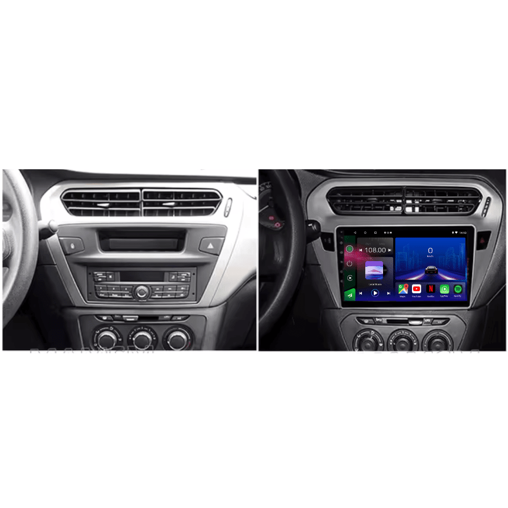 Citroen C - Elysee | Peugeot 301 2014 - 2018 | Android 15 Autoradio | Apple CarPlay | Android Auto - toptaktil