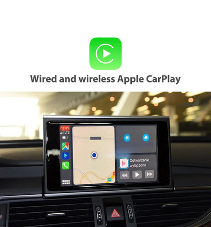 Apple CarPlay sans fil | Rétrofit pour Audi | Android Auto | Décodeur | Intégration - toptaktil