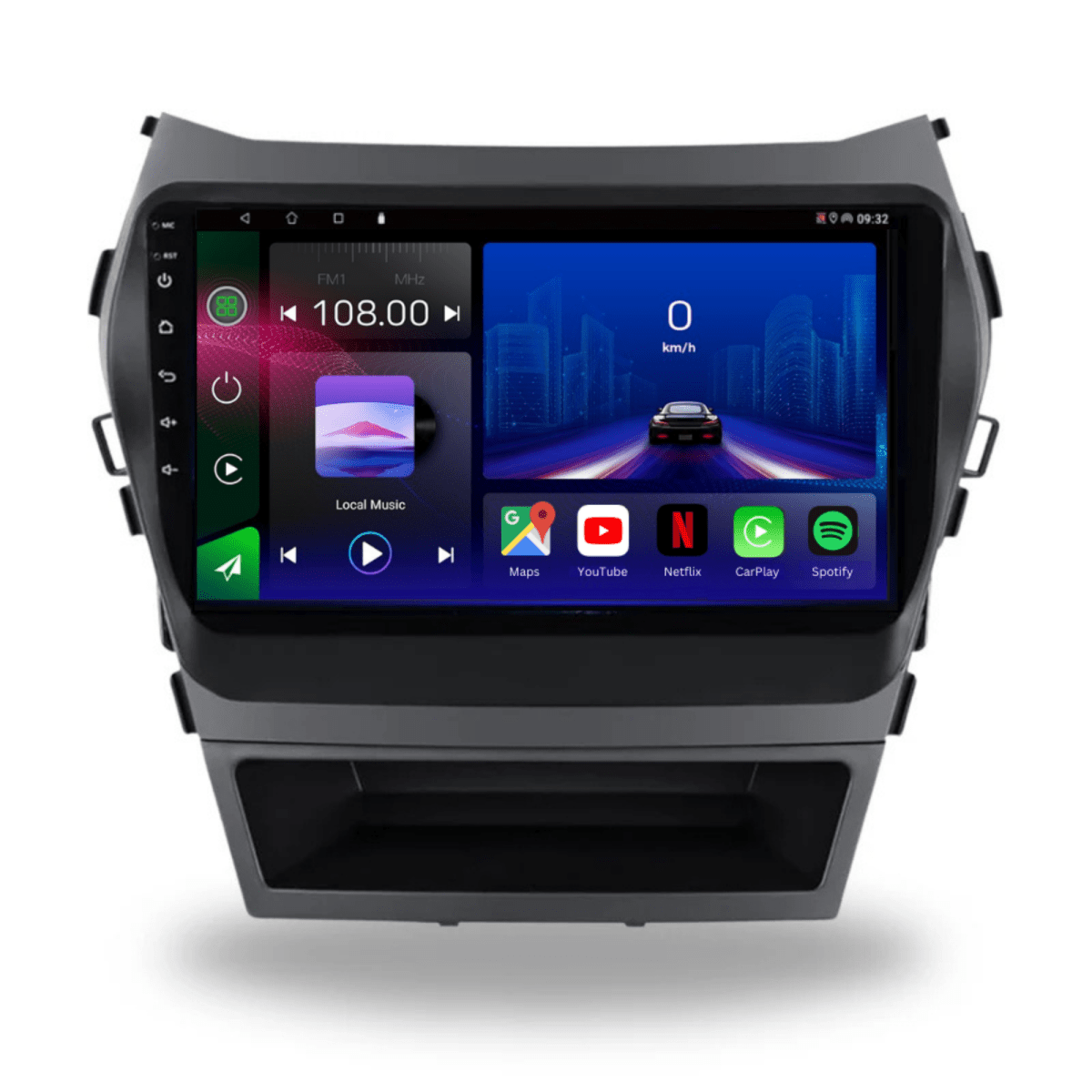 Hyundai Santa Fe 3 | 2013 - 2016 | Android 15 Autoradio | Apple CarPlay | Android Auto - toptaktil