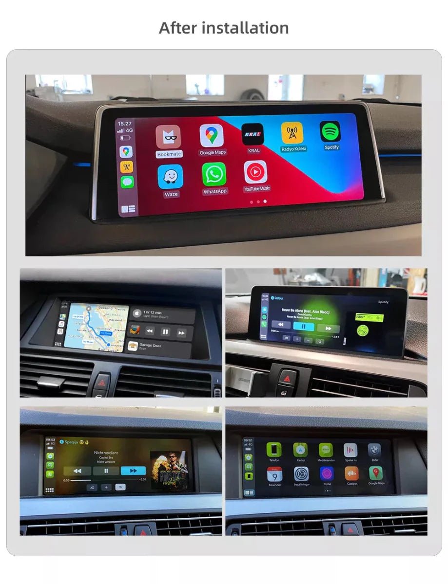 Apple CarPlay sans fil | Rétrofit pour BMW | Android Auto | Décodeur | Intégration - toptaktil