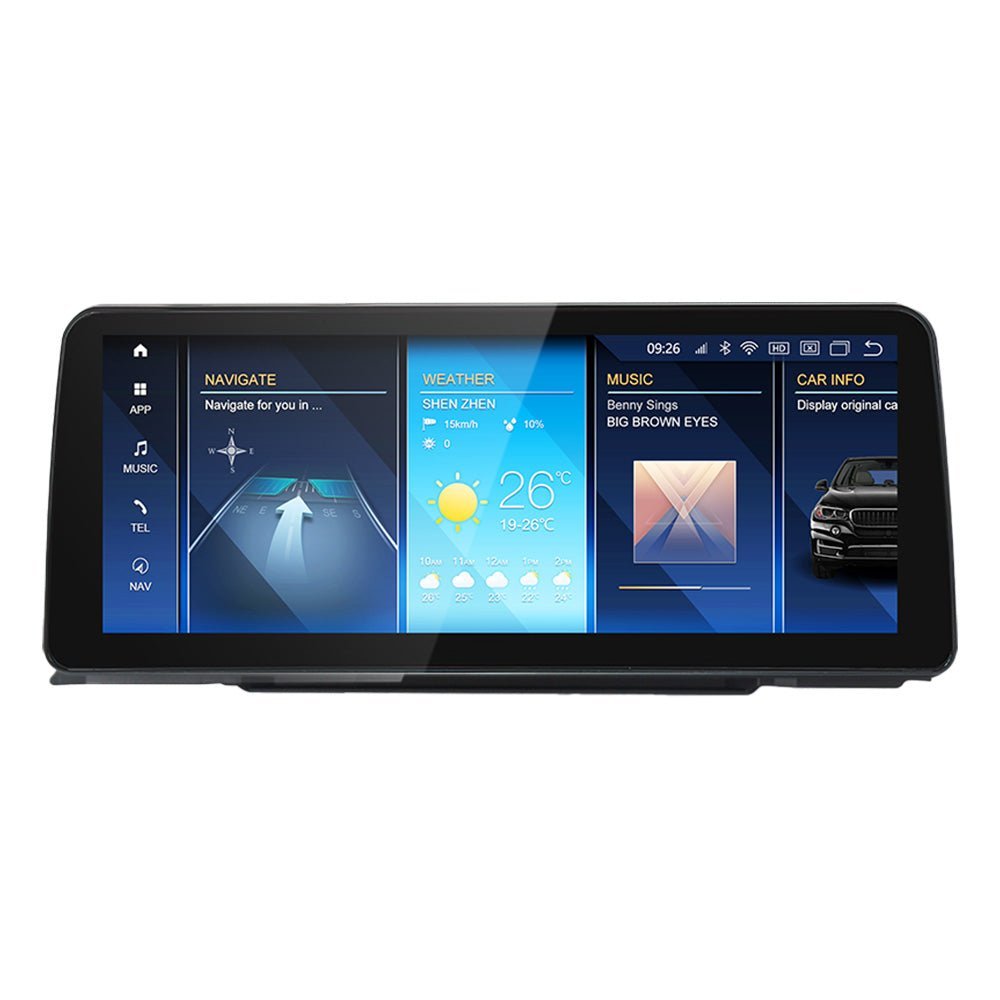 BMW 3 4 2011 - 2019 Series F30 F31 F32 F33 F34 F36 Android 15 CarPlay & Android Auto Autoradio NBT EVO - toptaktil