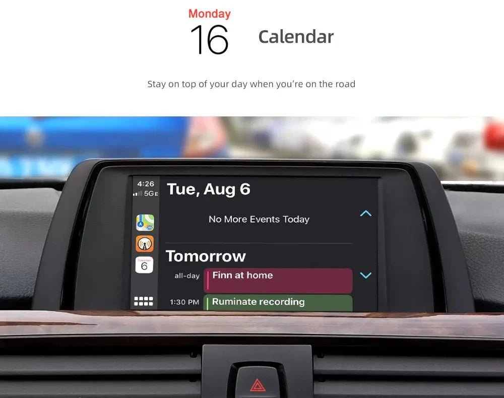 Apple CarPlay sans fil | Rétrofit pour BMW | Android Auto | Décodeur | Intégration - toptaktil