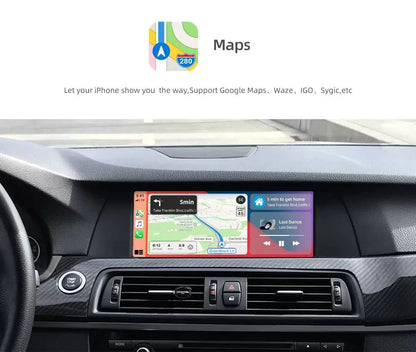 Apple CarPlay sans fil | Rétrofit pour BMW | Android Auto | Décodeur | Intégration - toptaktil