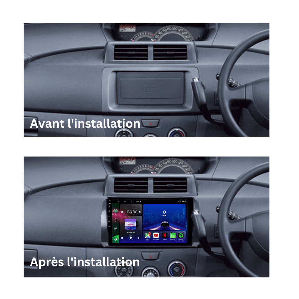 Toyota BB Subaru Dex Daihatsu Coo Materia | Android 15 Autoradio | Apple CarPlay | Android Auto - toptaktil