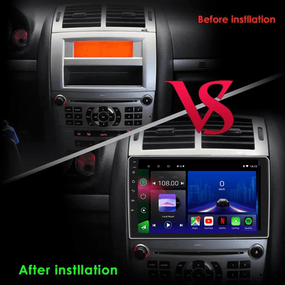 Peugeot 407 | 2004 - 2010 | Android 15 Autoradio | Apple CarPlay | Android Auto - toptaktil