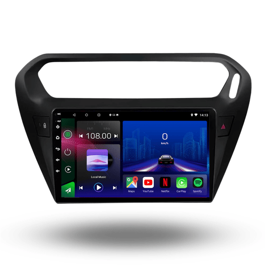 Citroen C - Elysee | Peugeot 301 2014 - 2018 | Android 15 Autoradio | Apple CarPlay | Android Auto - toptaktil