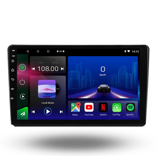 Autoradio Android 15 pour Citroen Nemo Peugeot Bipper Fiat Fiorino Qubo 2008-2018 - toptaktil