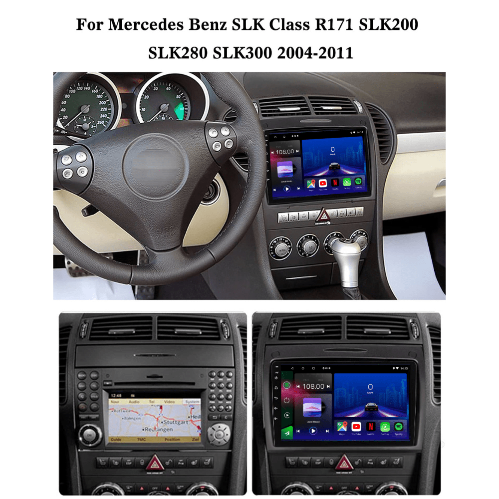 Mercedes | SLK | R171 | 2004 - 2011 | Android 15 Autoradio | Apple CarPlay | Android Auto - toptaktil